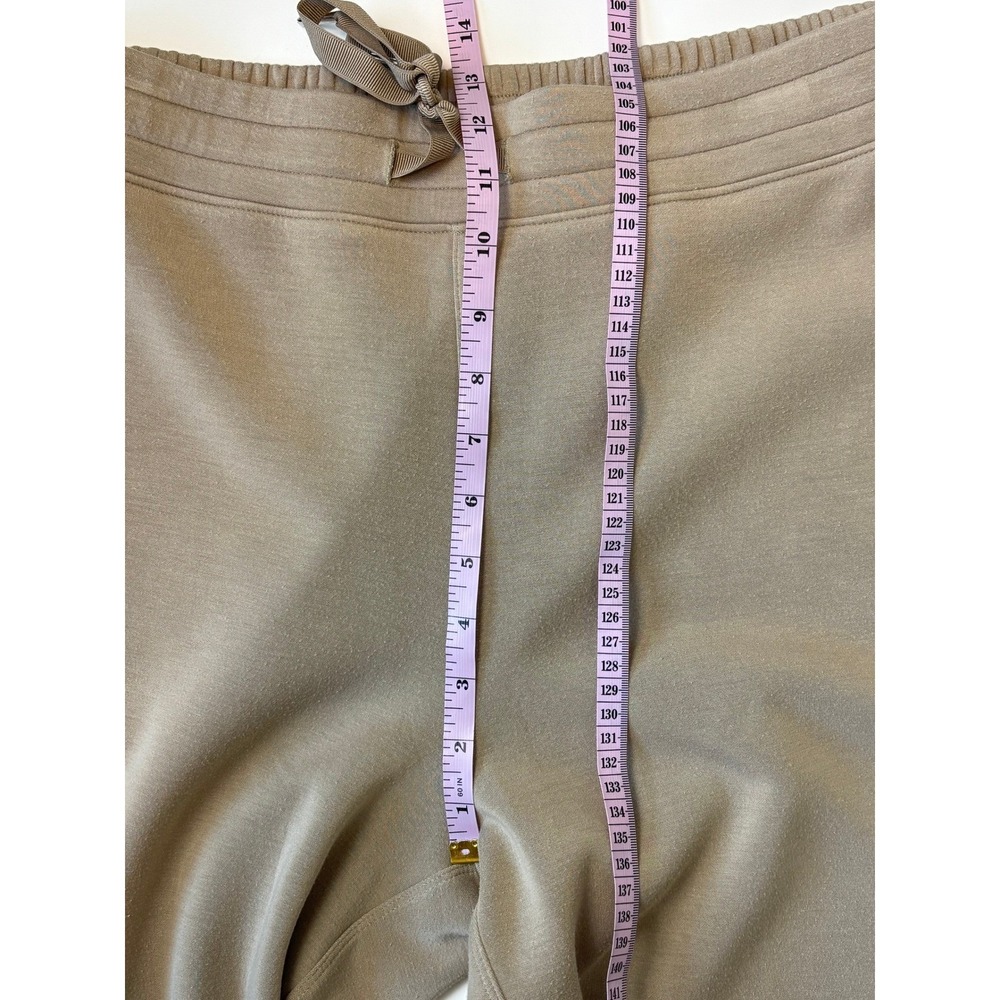 Spanx AirEssentials Half Zip Jogger Set Taupe Women XL 1X Loungewear 2-Piece - Picture 9 of 14